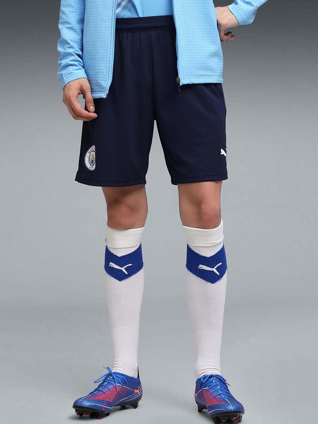 Puma Manchester City Men's Slim Fit Football Shorts