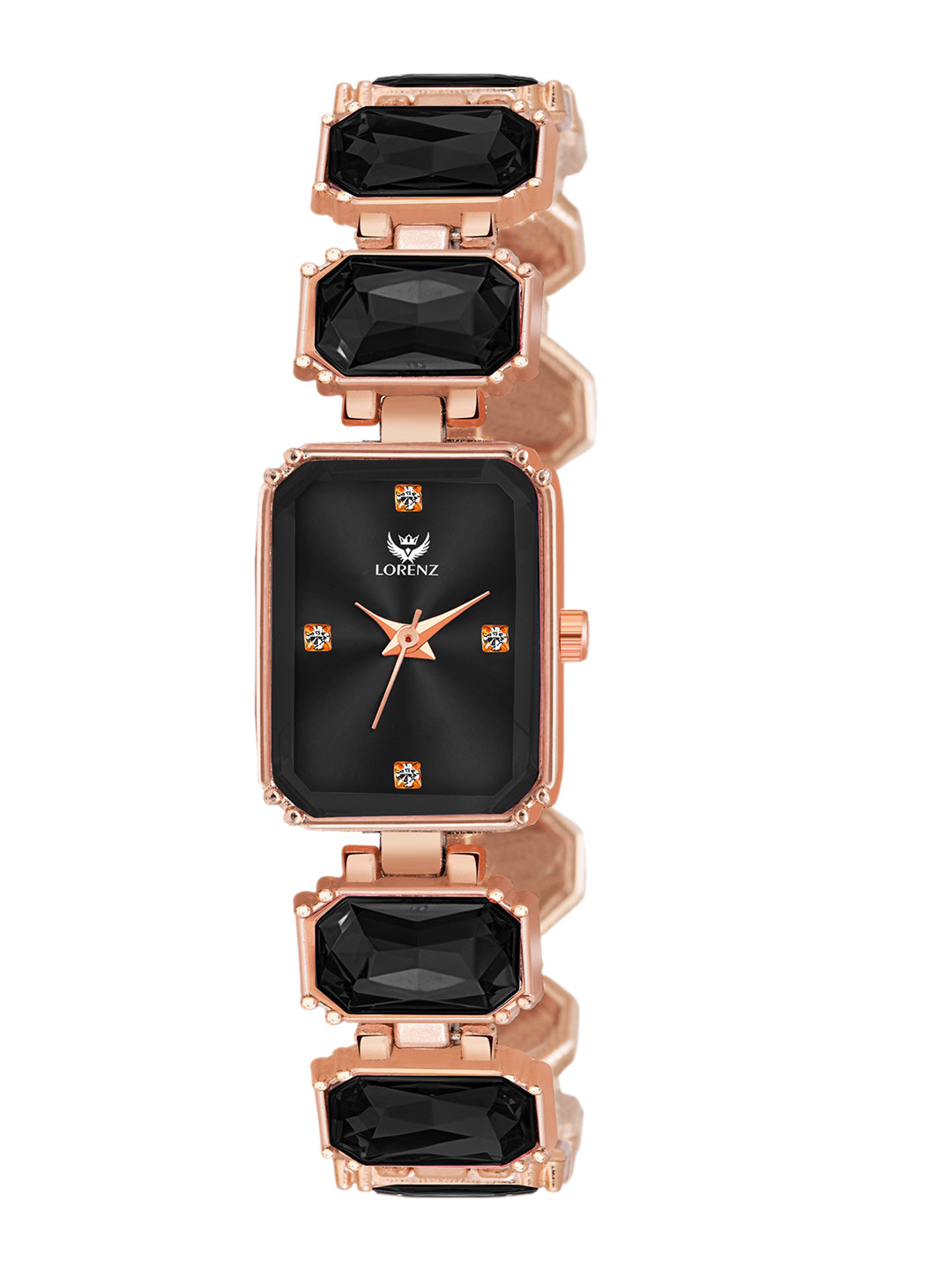 LORENZ Women Embellished Dial & Bracelet Style Straps Analogue Watch AS-136