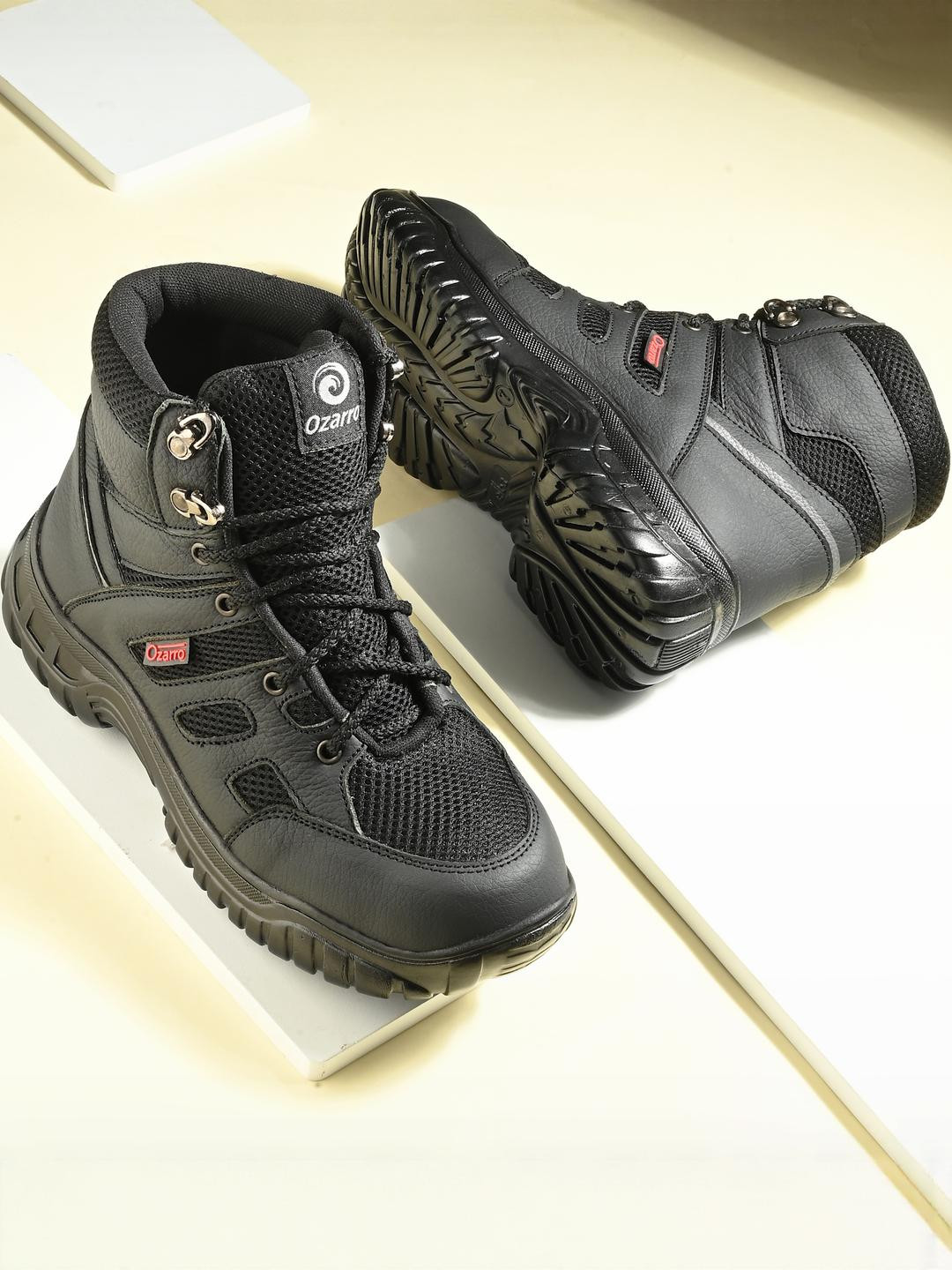 Ozarro Men Steel Toe Safety  Shoe - S4450