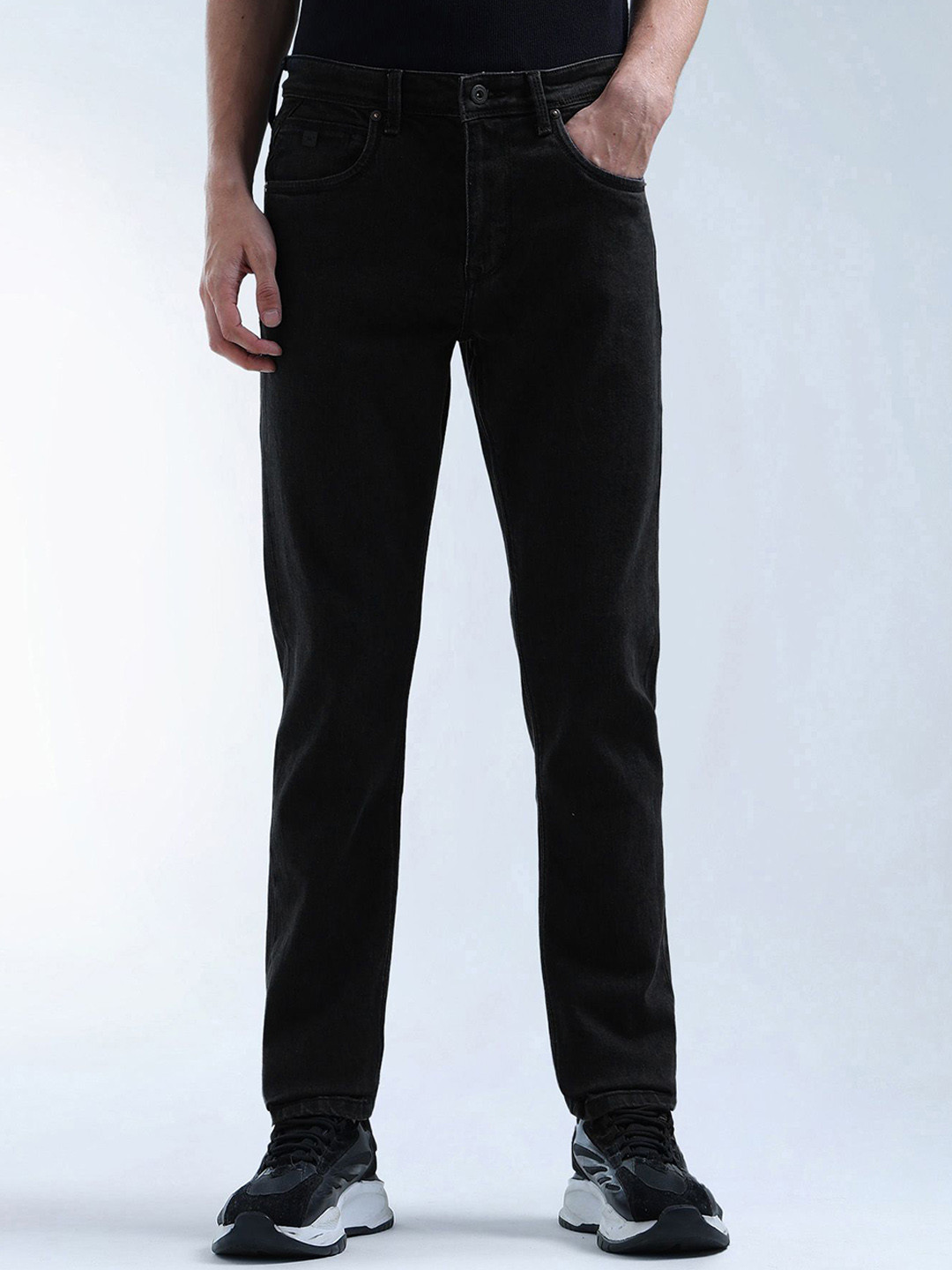 Flying Machine Men Freddie Straight Fit Mid-Rise Capsule Jeans