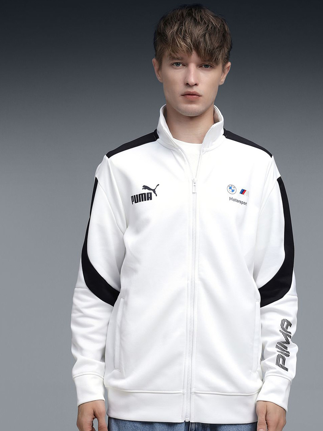 PUMA Motorsport BMW MMS MT7+ Colorblock Spacer Jacket
