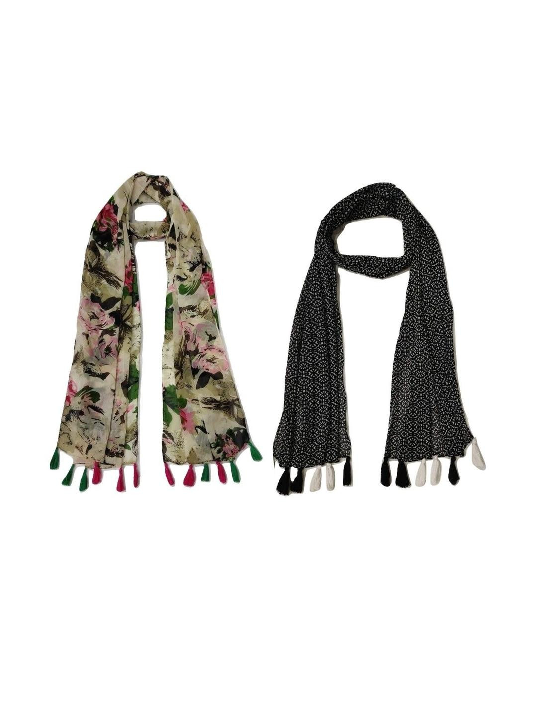 StoleVilla Floral Chiffon Stoles
