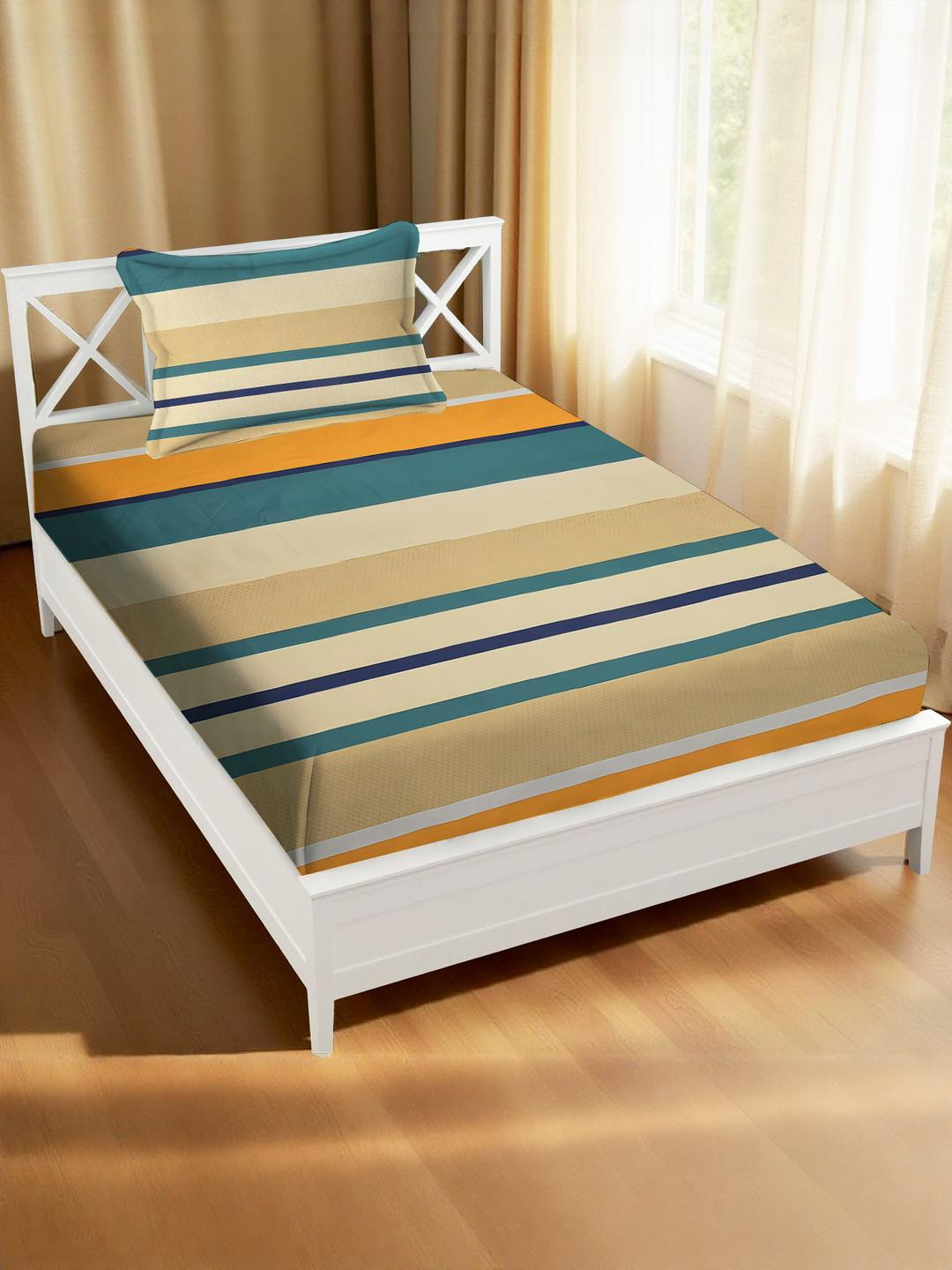 IVAZA Single Cotton Bedsheets