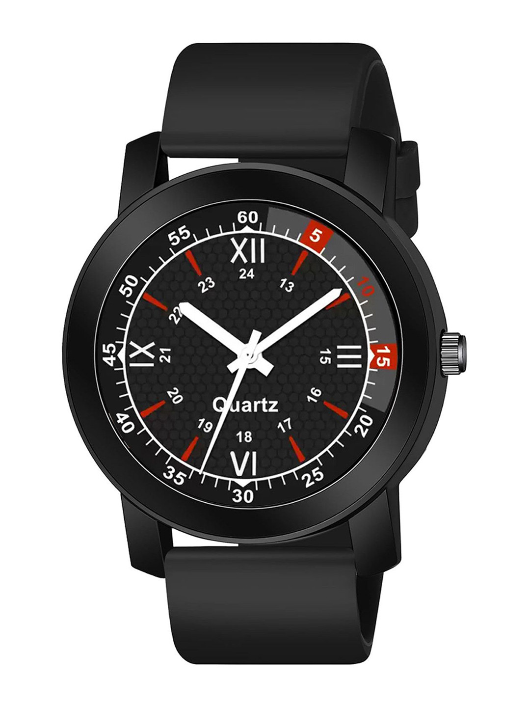 CSAMON Men Dial & Straps Analogue Watch Pado C1003BLK D 804 BLK