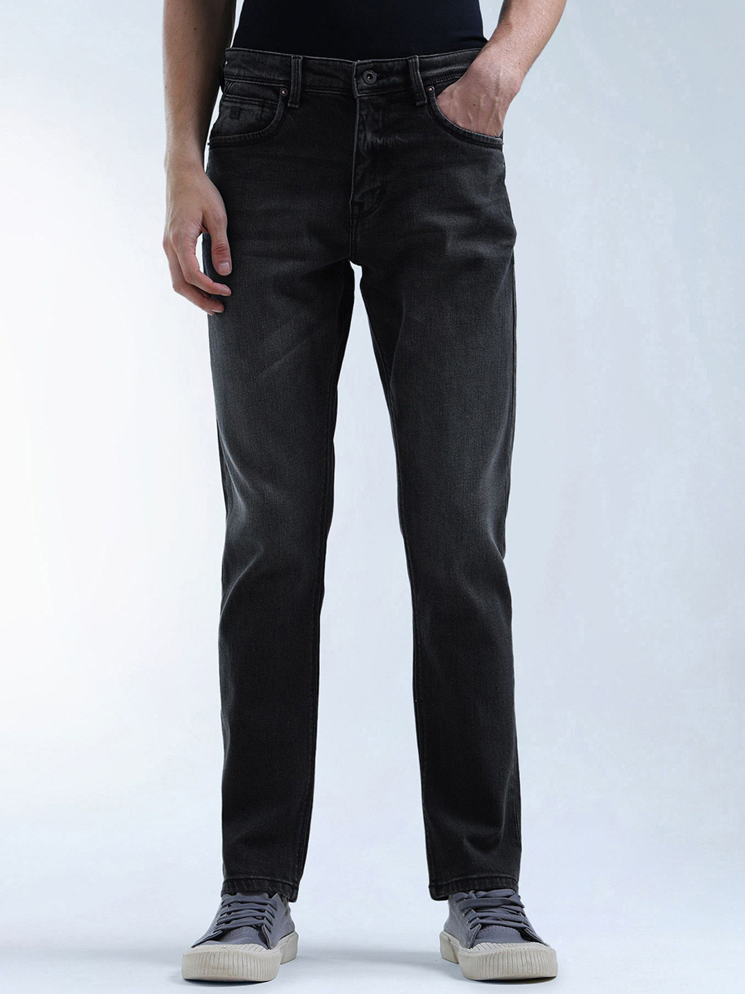 Flying Machine Men Freddie Straight Fit Mid-Rise Capsule Jeans