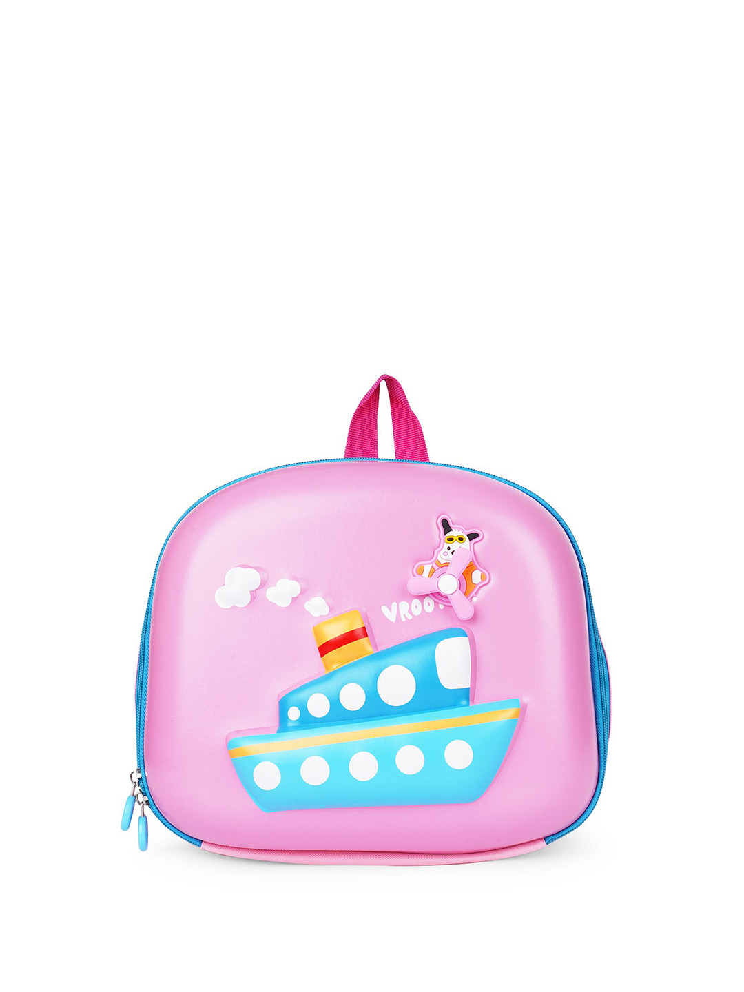 Kids On Board 3D Printed Design Ship Backpack