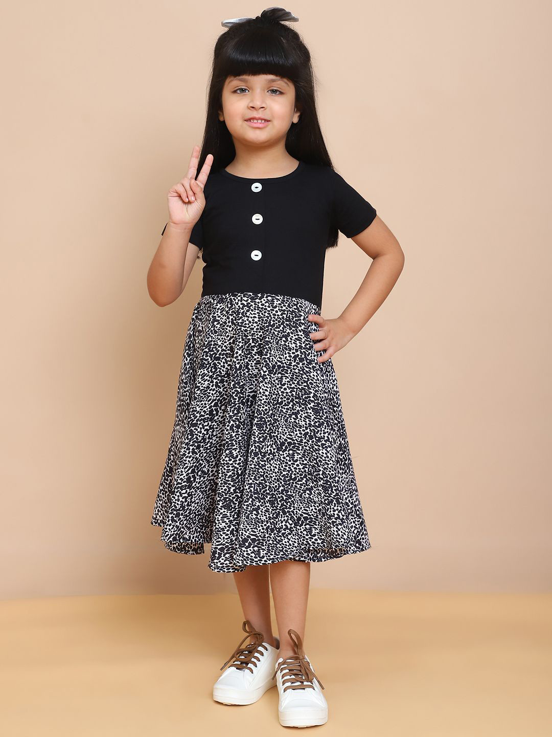 thkgrlz Girls A-Line Midi Dress