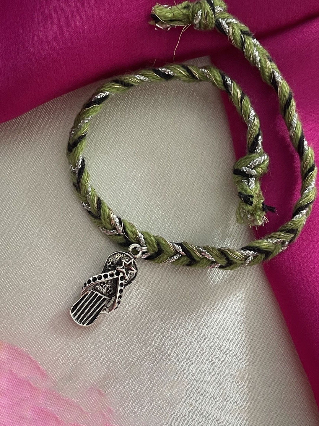 Digital Dress Room Charm Thread Rakhi