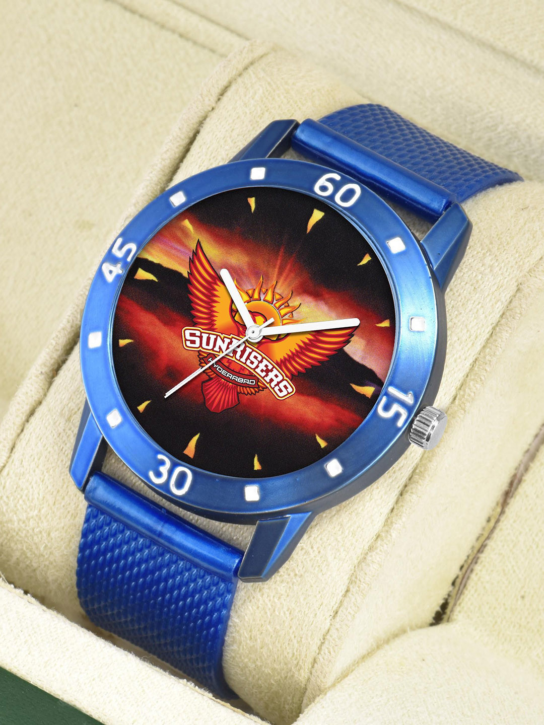 Gopal Shopcart Unisex Printed Dial & Straps Analogue Watch SunRisere_BlueAeviyo_Case