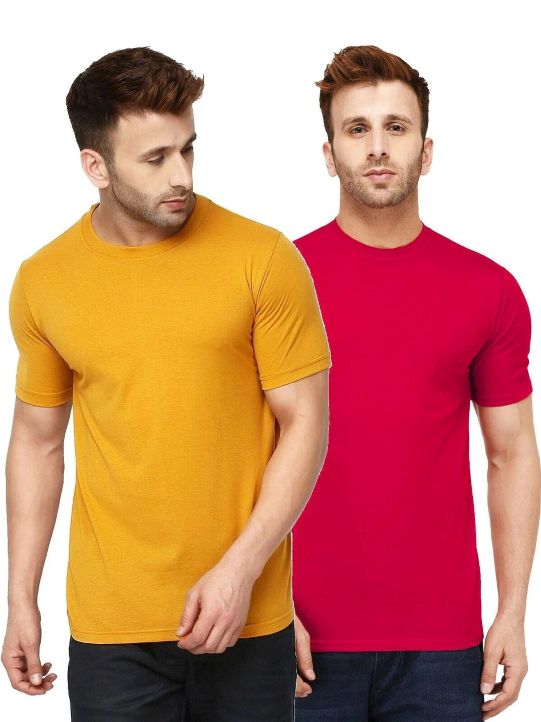 Kroptee Men Red Tshirts