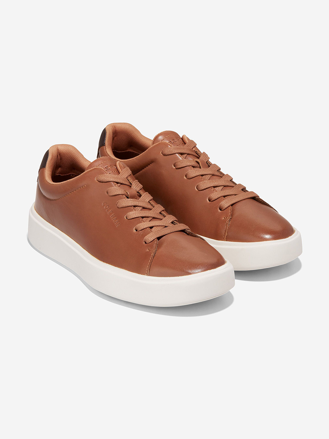 Cole Haan Men GRAND CROSSCOURT TRAVELER Tan Sneakers