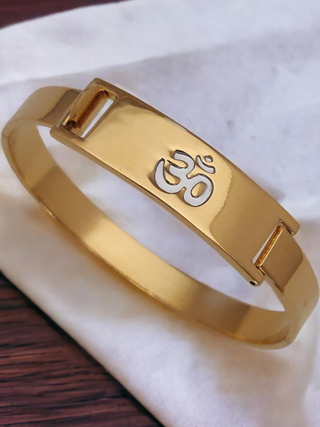 LAKSH Men Gold Bracelet