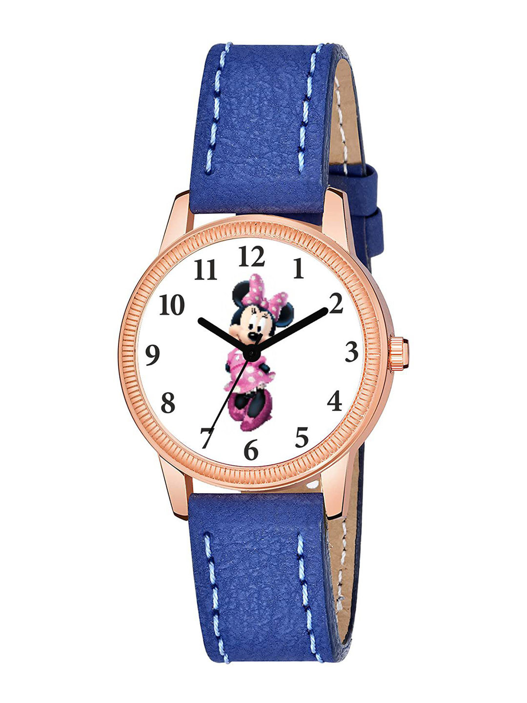 Gopal Shopcart Kids Analogue Watch C25RG MIKI1 BLU Leather