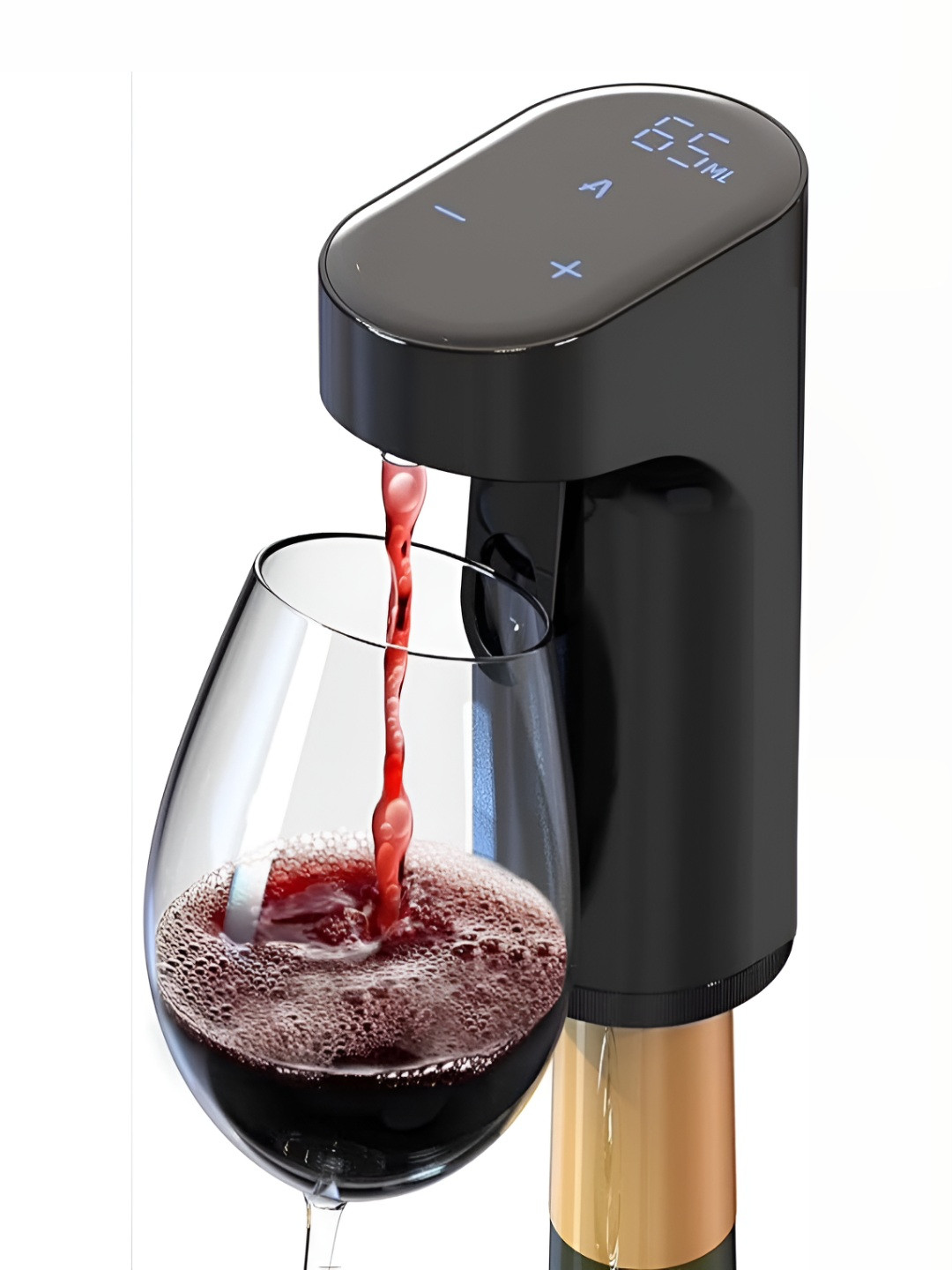 Bebo Creations Black Single Plastic Wine Accessory Sets