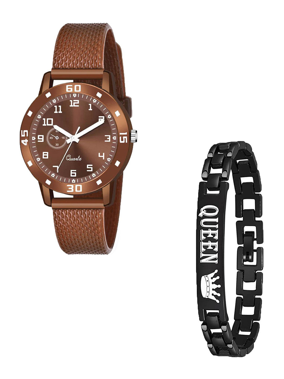 Gopal Shopcart Unisex Watch Gift Set C1001BRO Aeivyo S W QBLK Breclect