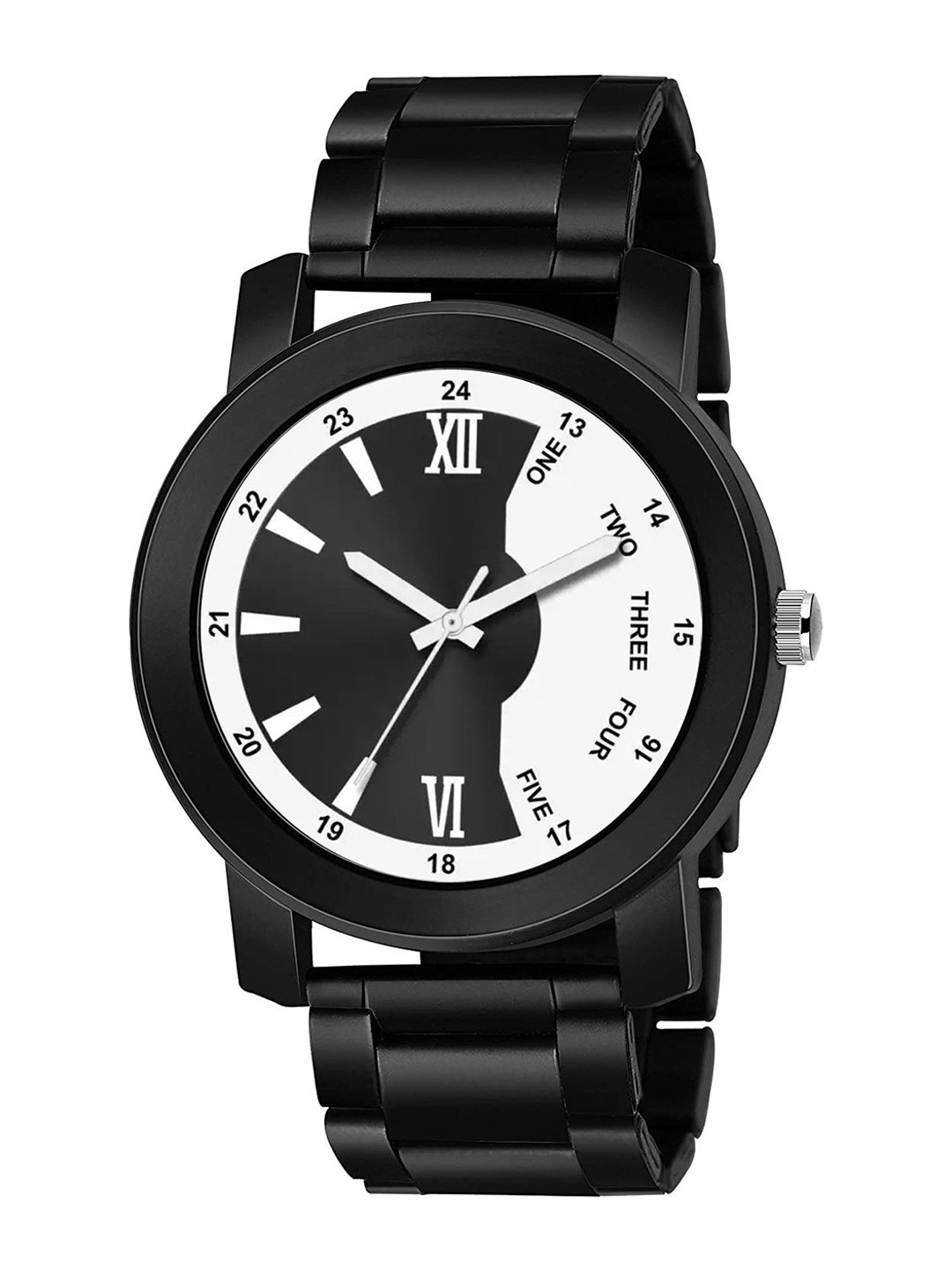 Gopal Shopcart Unisex Round Dial Analogue Watch PEDO BLK1002 NEW PU