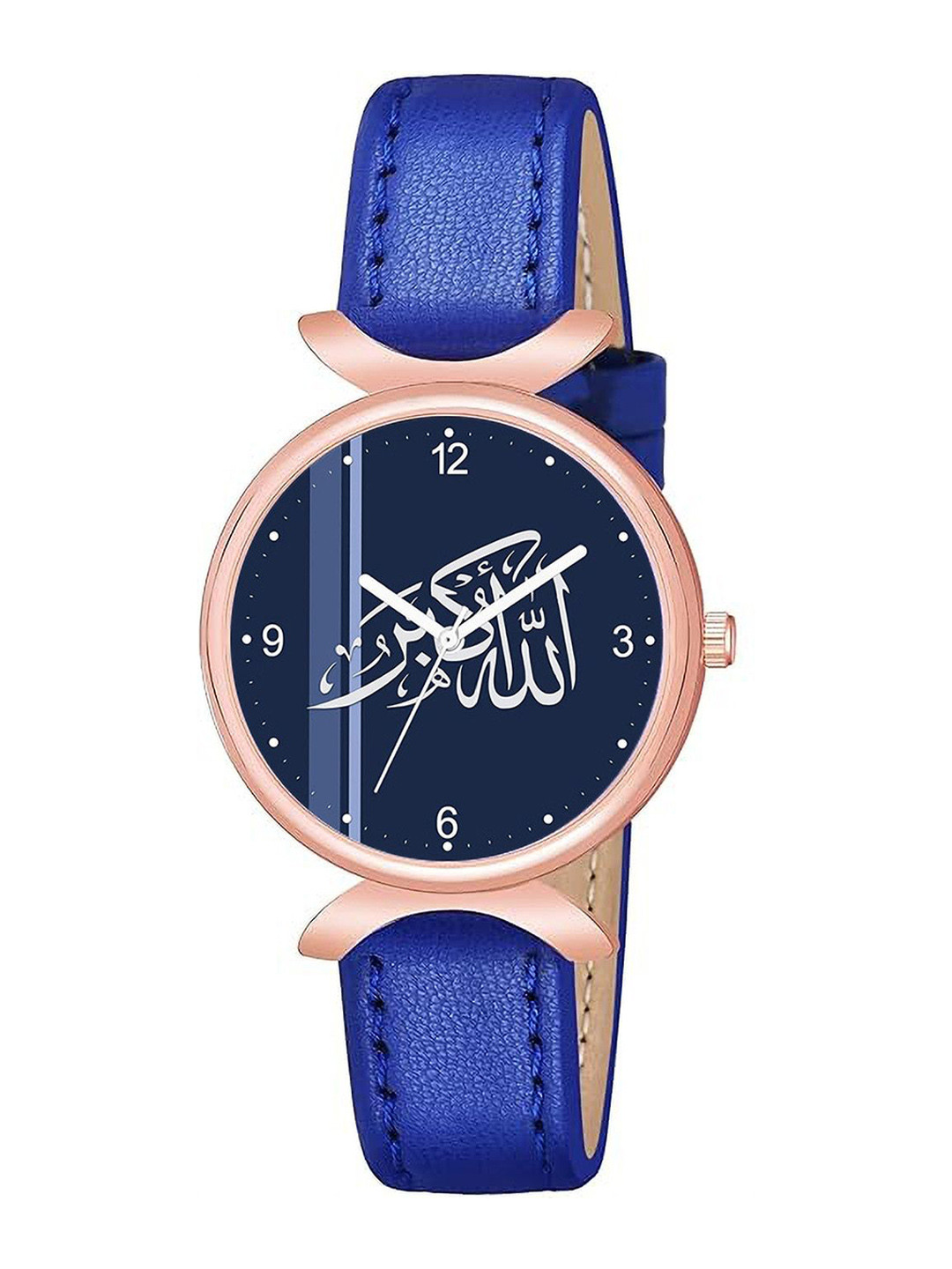 CSAMON Women Analogue Watch C37RG Islamic NUM06 BLU L W