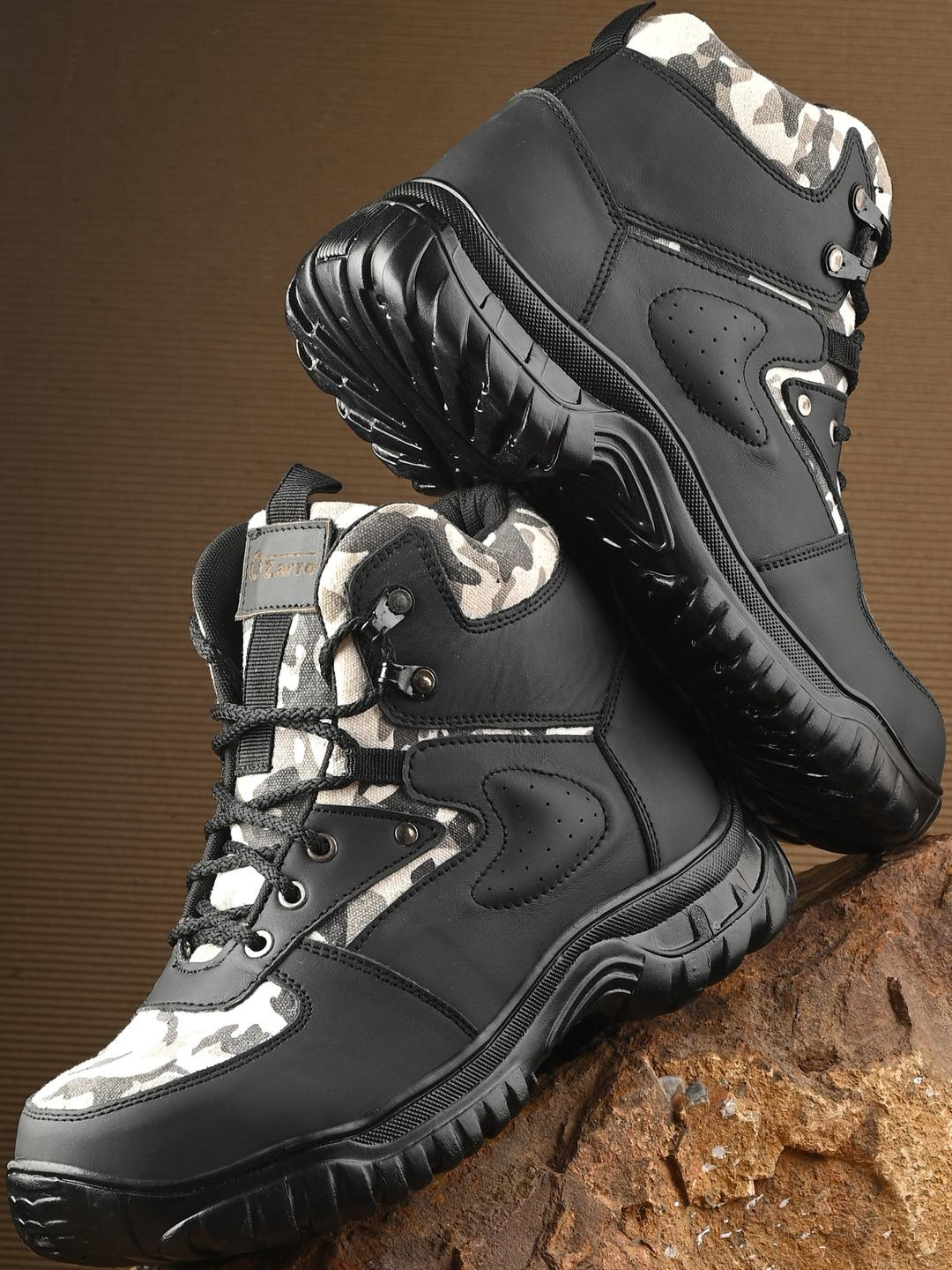 Ozarro Men Steel Toe Safety  Shoe - S4451