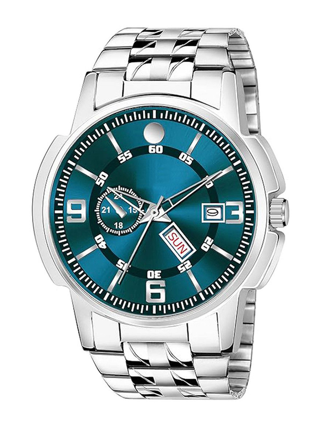 CSAMON Men Dial & Stainless Steel Bracelet Style Straps Analogue Watch IbarSLV GREPisaDD