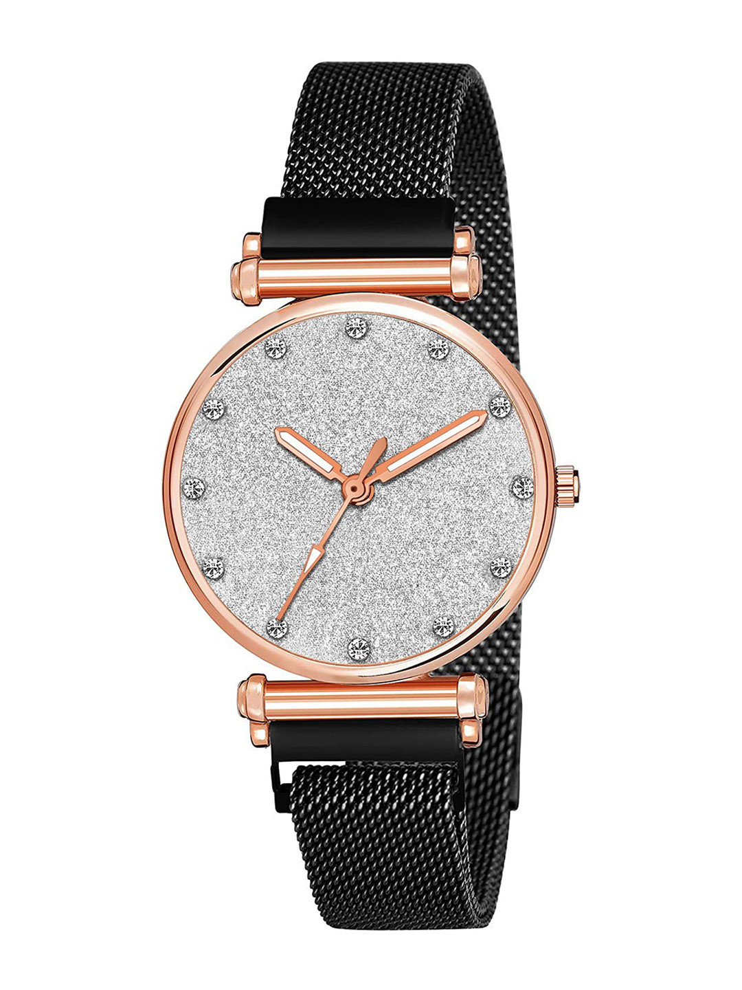 CSAMON Women Dial & Bracelet Style Straps Analogue Watch Csamon_34_black