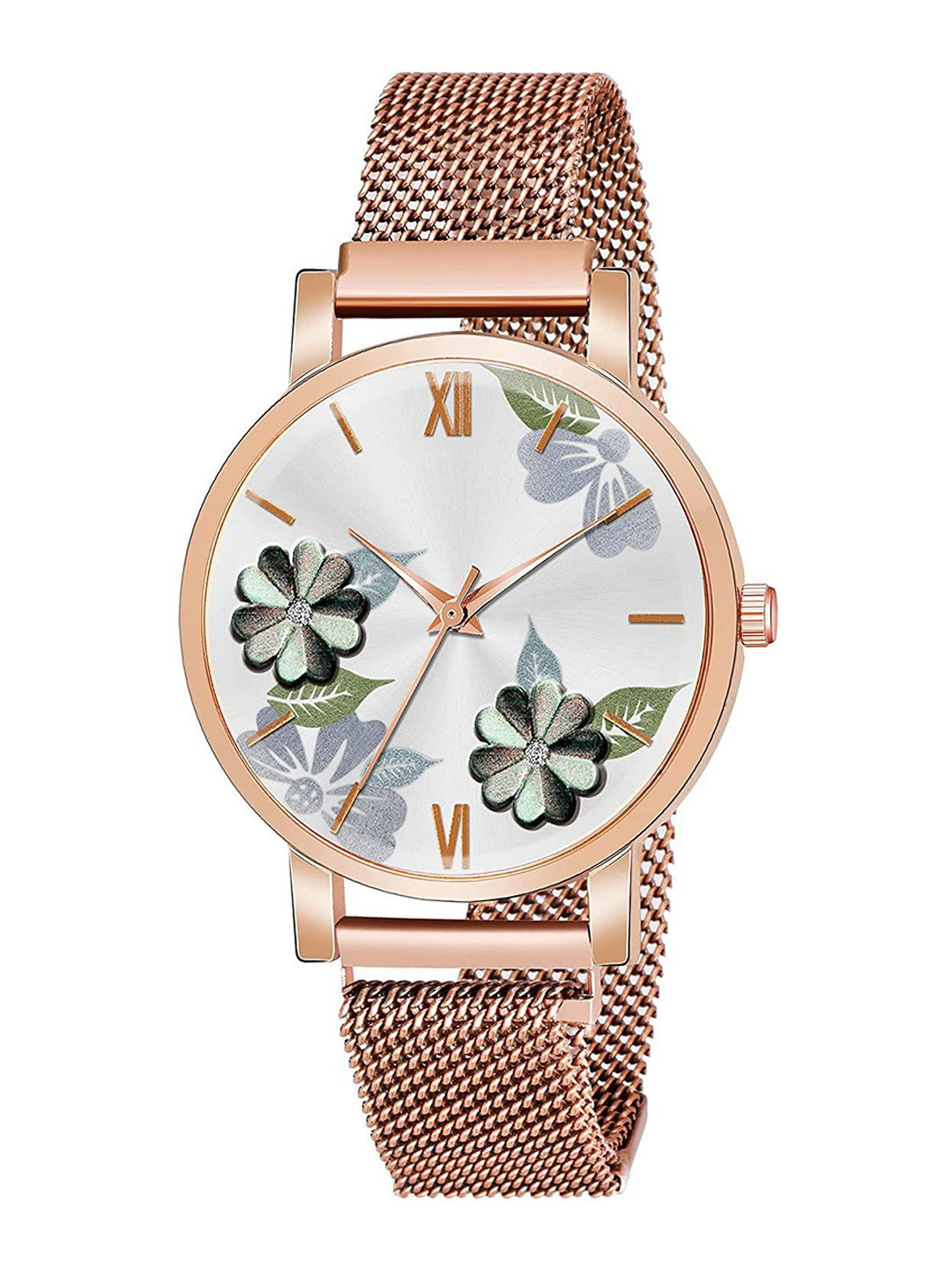 CSAMON Women Analogue Watch C_36 GRE D RG Maganet_F