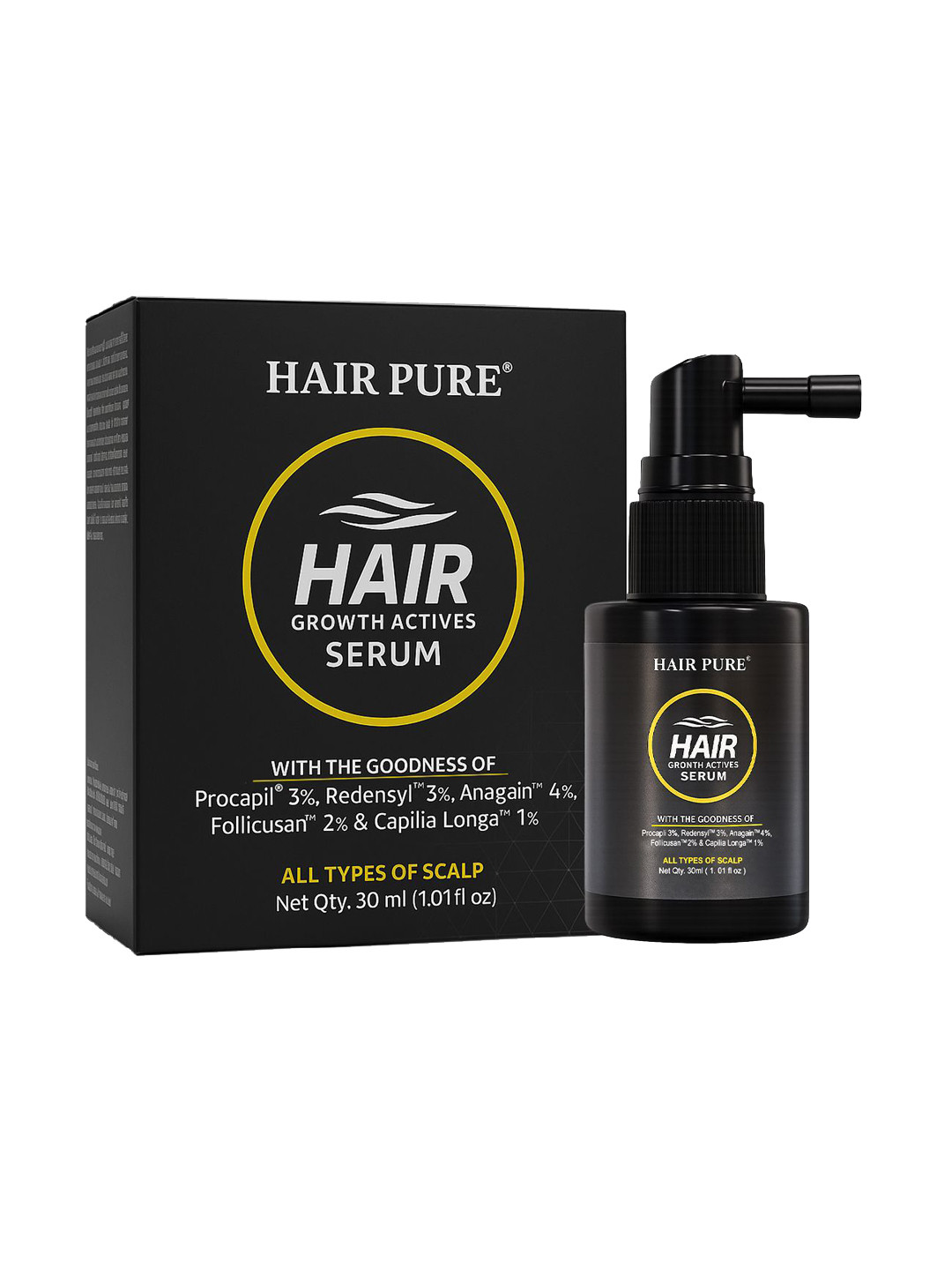 Hair Pure Hair Growth Serum For Hair Fall Control - 30 ml