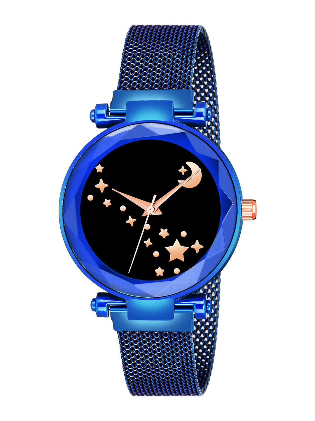 Gopal Shopcart Women Magnetic Strap Analogue Watch GR_379_Blue_Ida ka chand