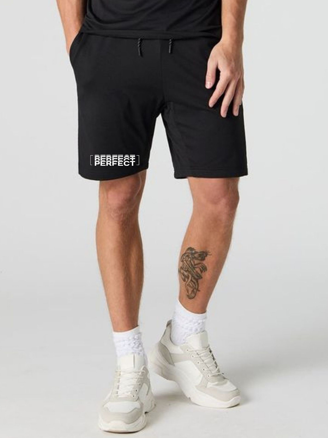 FABSTIEVE Men Perfect Printed Low-Rise Cotton Regular Shorts