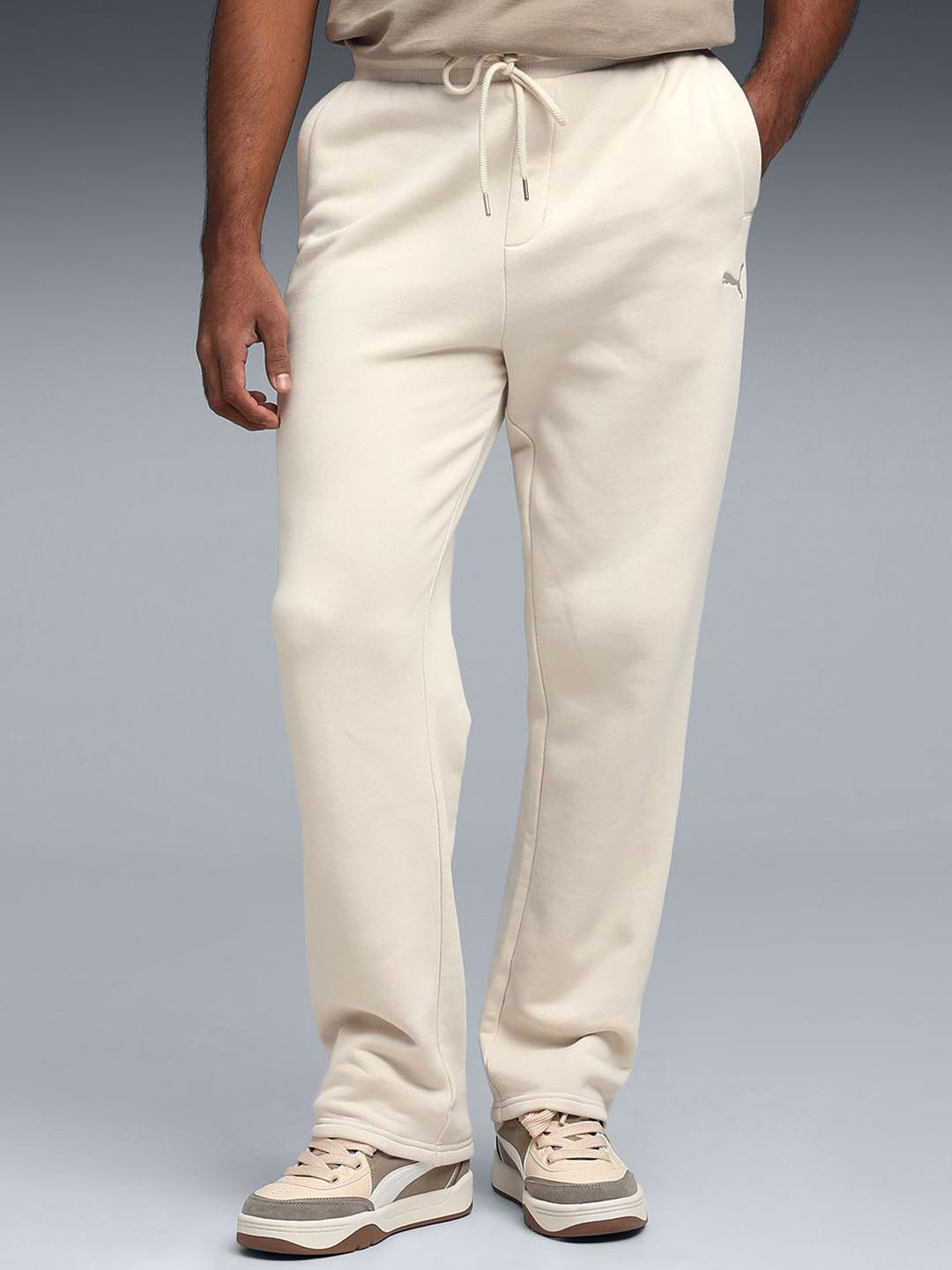 Puma Premium Essentials Unisex Relaxed Fit Cotton Sweatpants