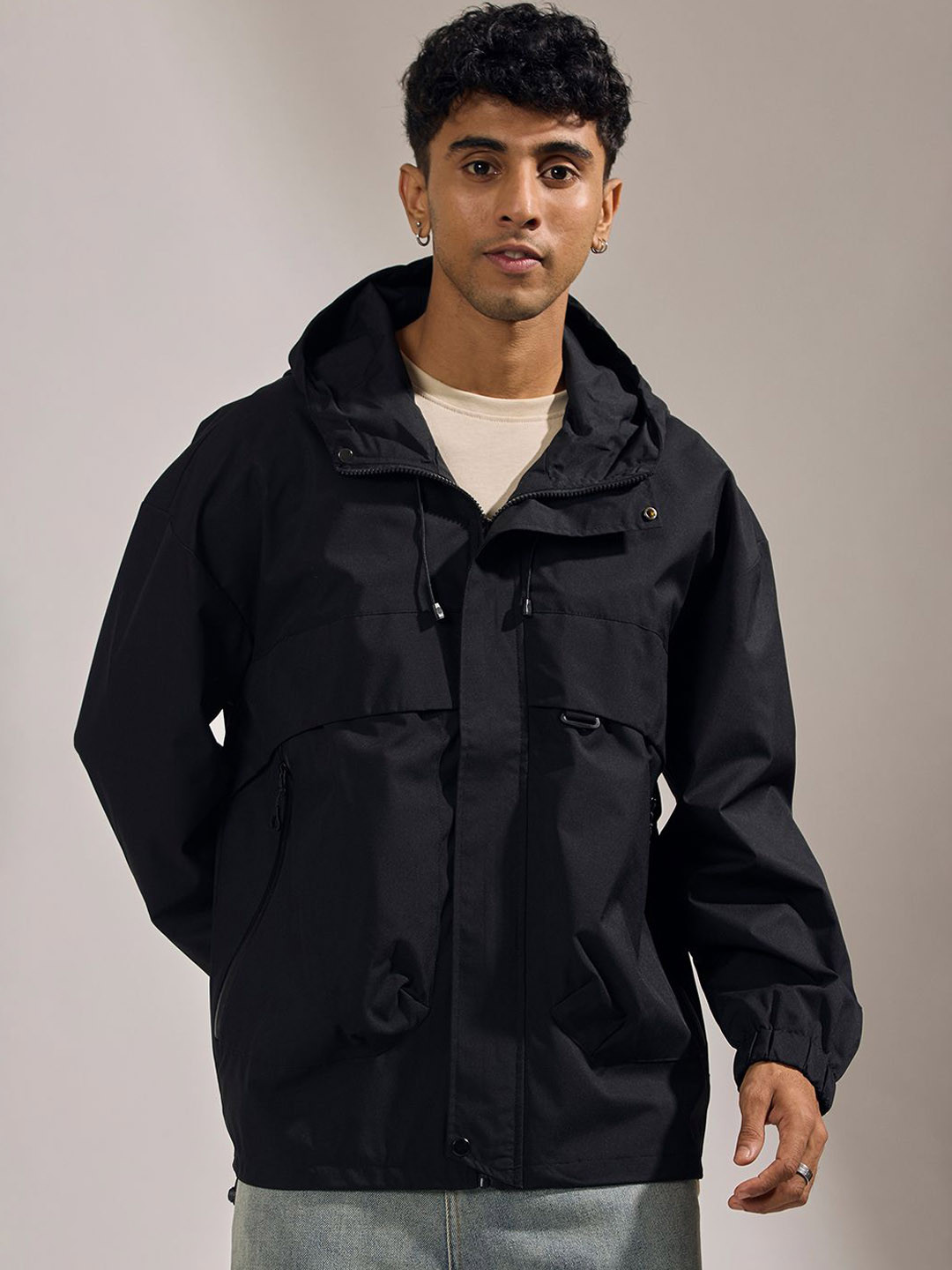 Espanshe Quiterie Men Sporty Hooded Jacket