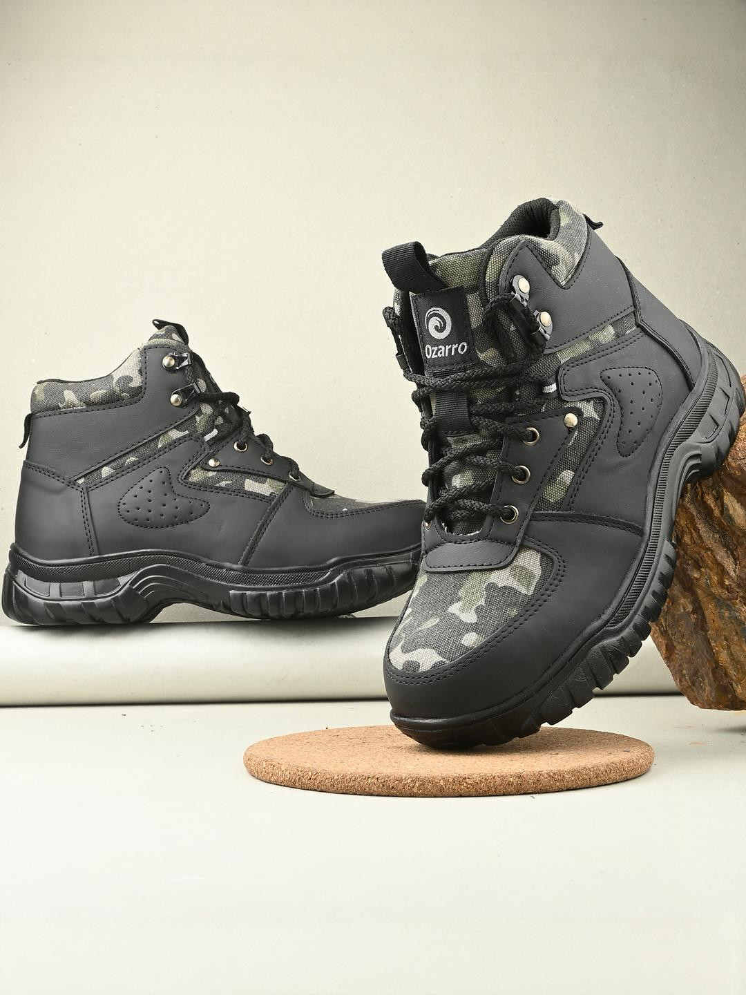 Ozarro Men Steel Toe Safety  Shoe - S4451