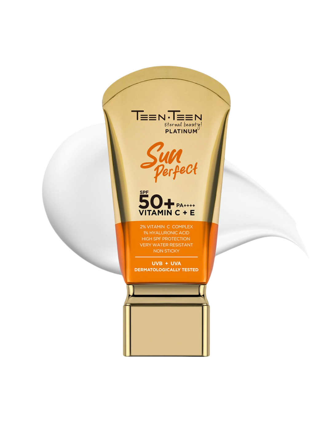 TEEN TEEN COSMETICS Sun Perfect SPF 50+ vitamin C & E Sunscreen - 50 ml