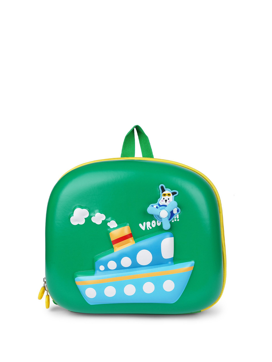 Kids On Board 3D Printed Design Ship Backpack