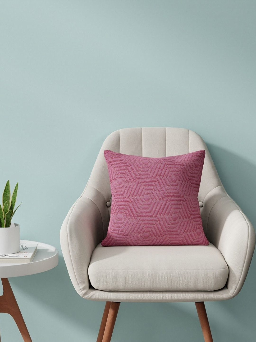home expressions Purple Abstract Square Cushion Covers