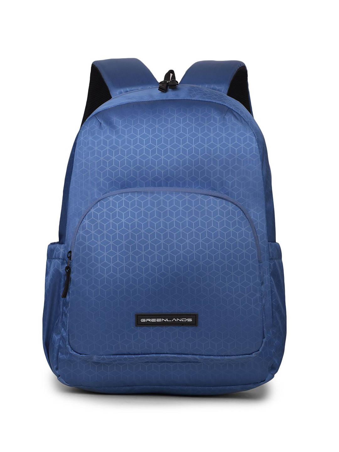 GREENLANDS Unisex Geometric Printed Water Resistant Backpack
