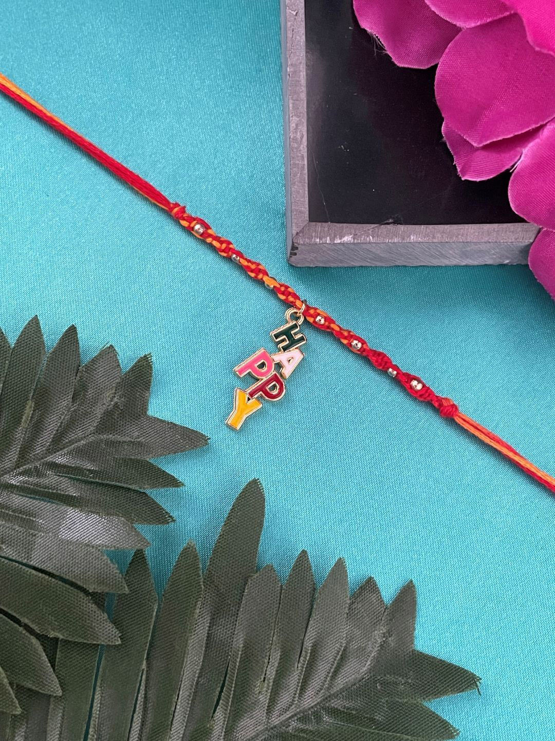 Digital Dress Room Happy Charm Mauli Thread Rakhi