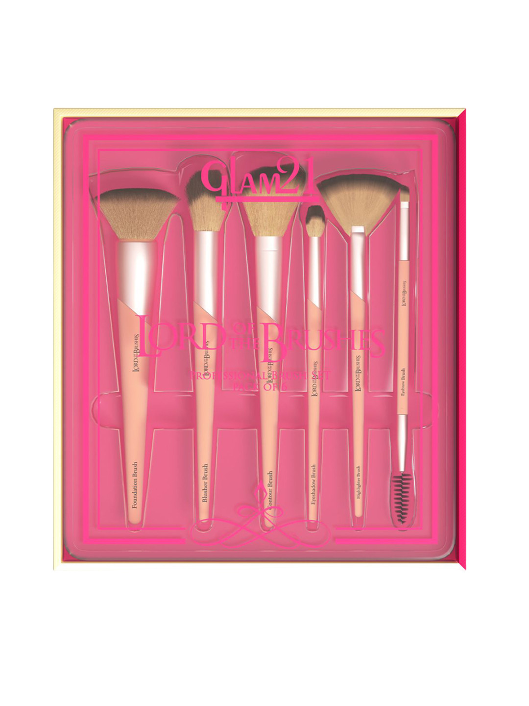 GLAM21 Set Of 6 Lord Of The Brush Set
