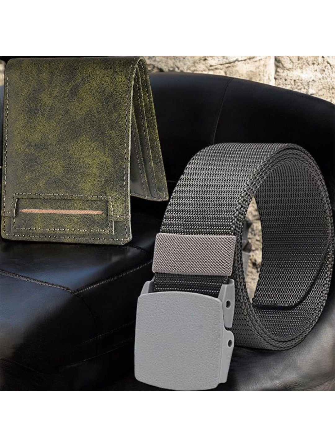Provogue Men Wallets and Belts Accessory Gift Set