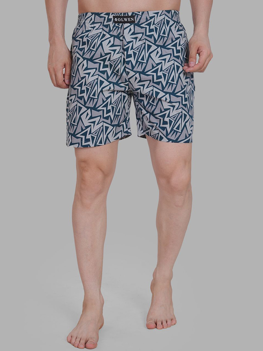 OLWEN Printed Cotton Boxer UK02-BOX-PO1-COR-S