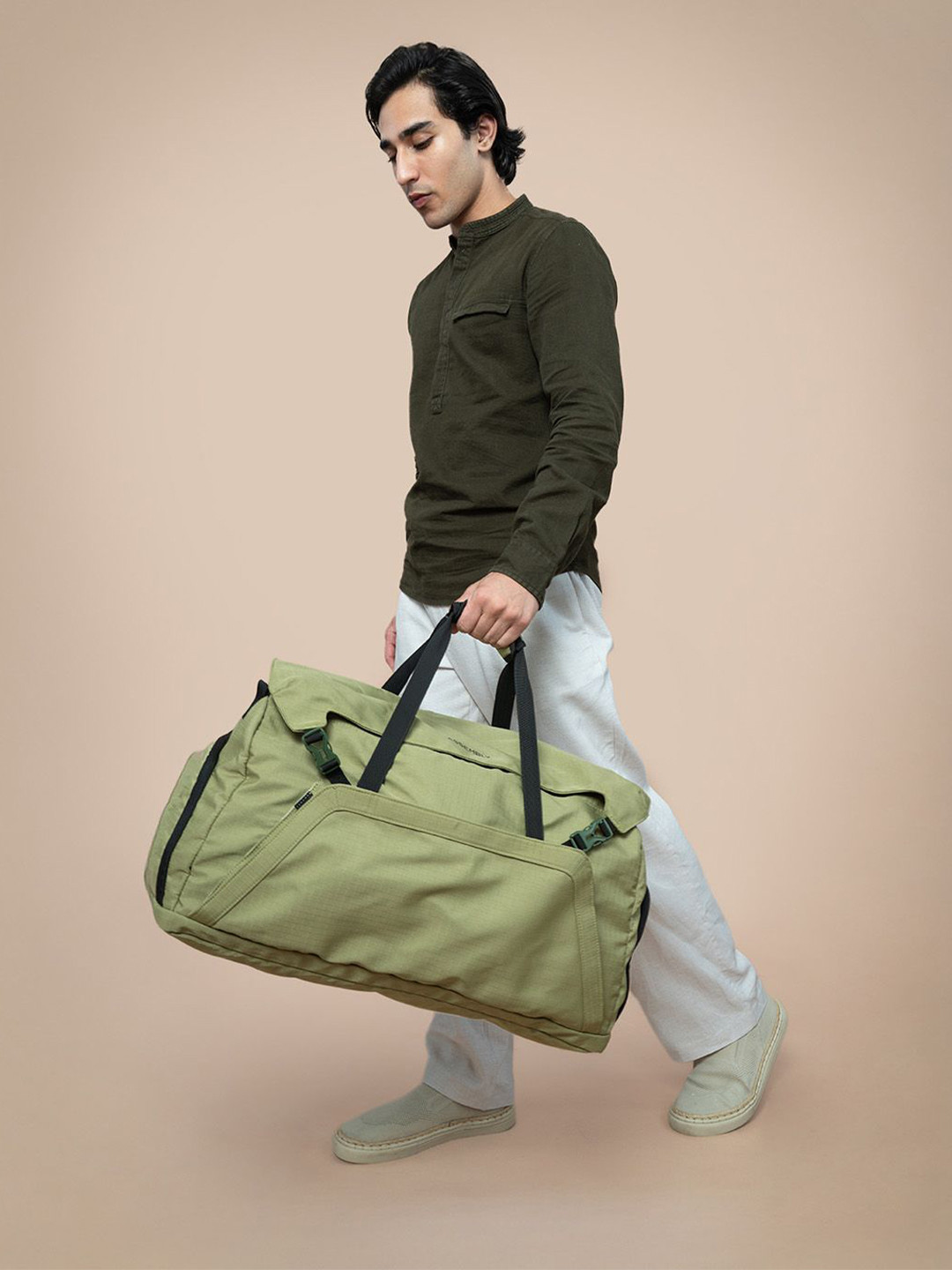 Assembly Large Reversible Sports or Gym Duffel Bag