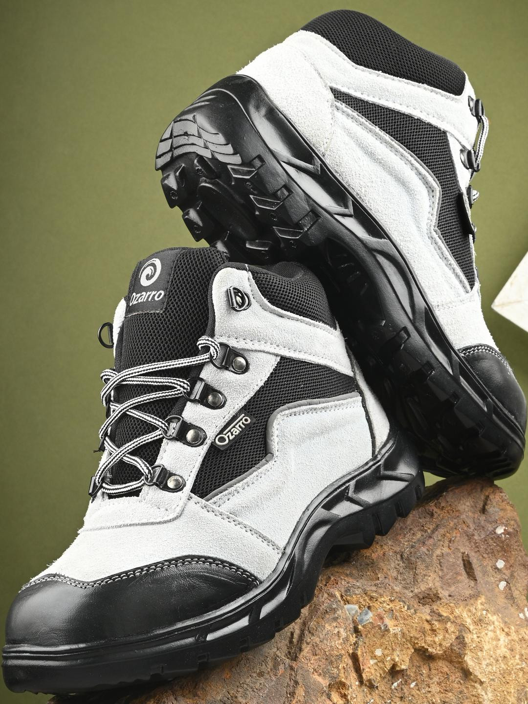 Ozarro Men Steel Toe Safety  Shoe - S4448