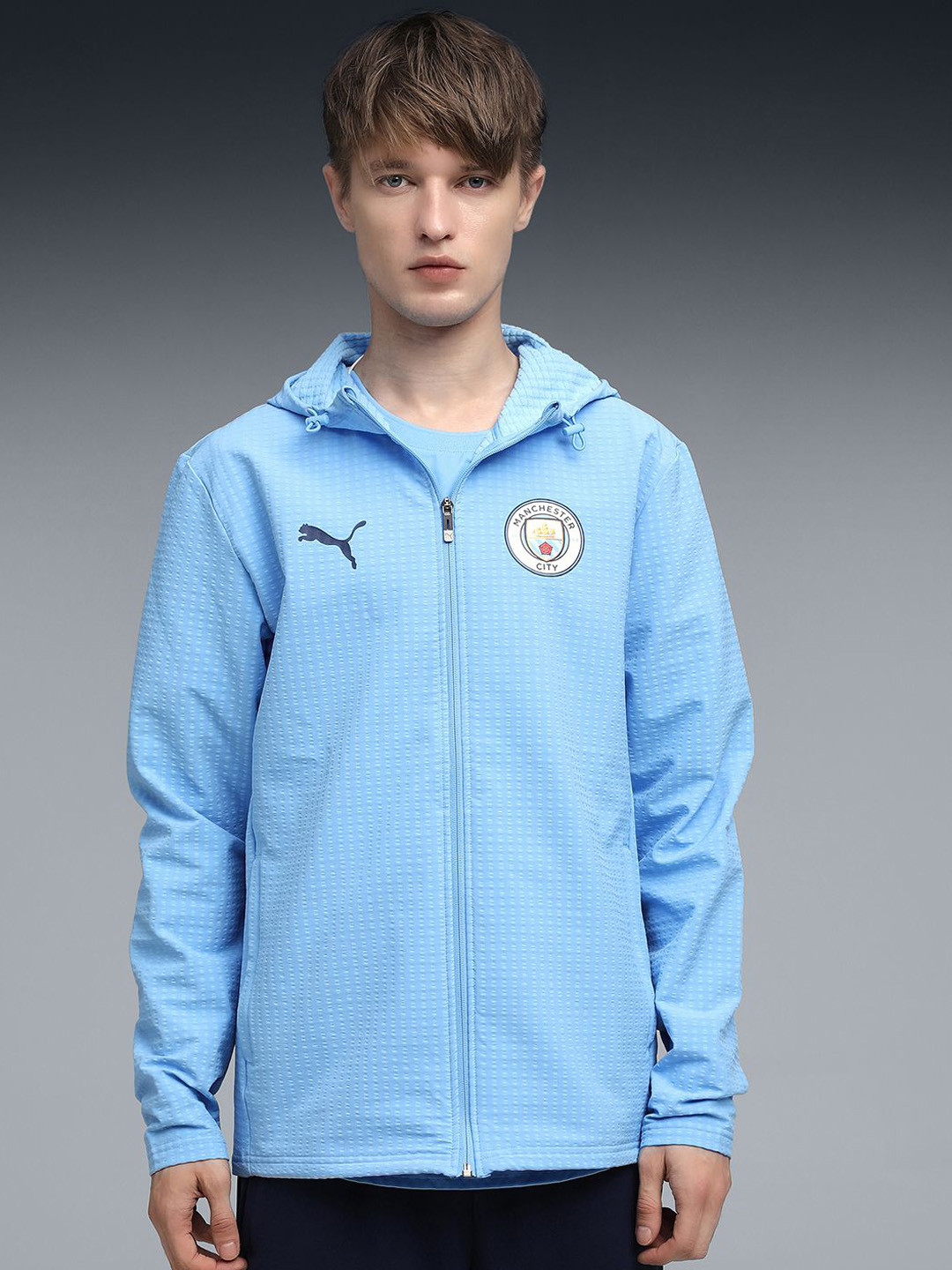 Puma Manchester City Softshell Men Full Zip Training Jacket
