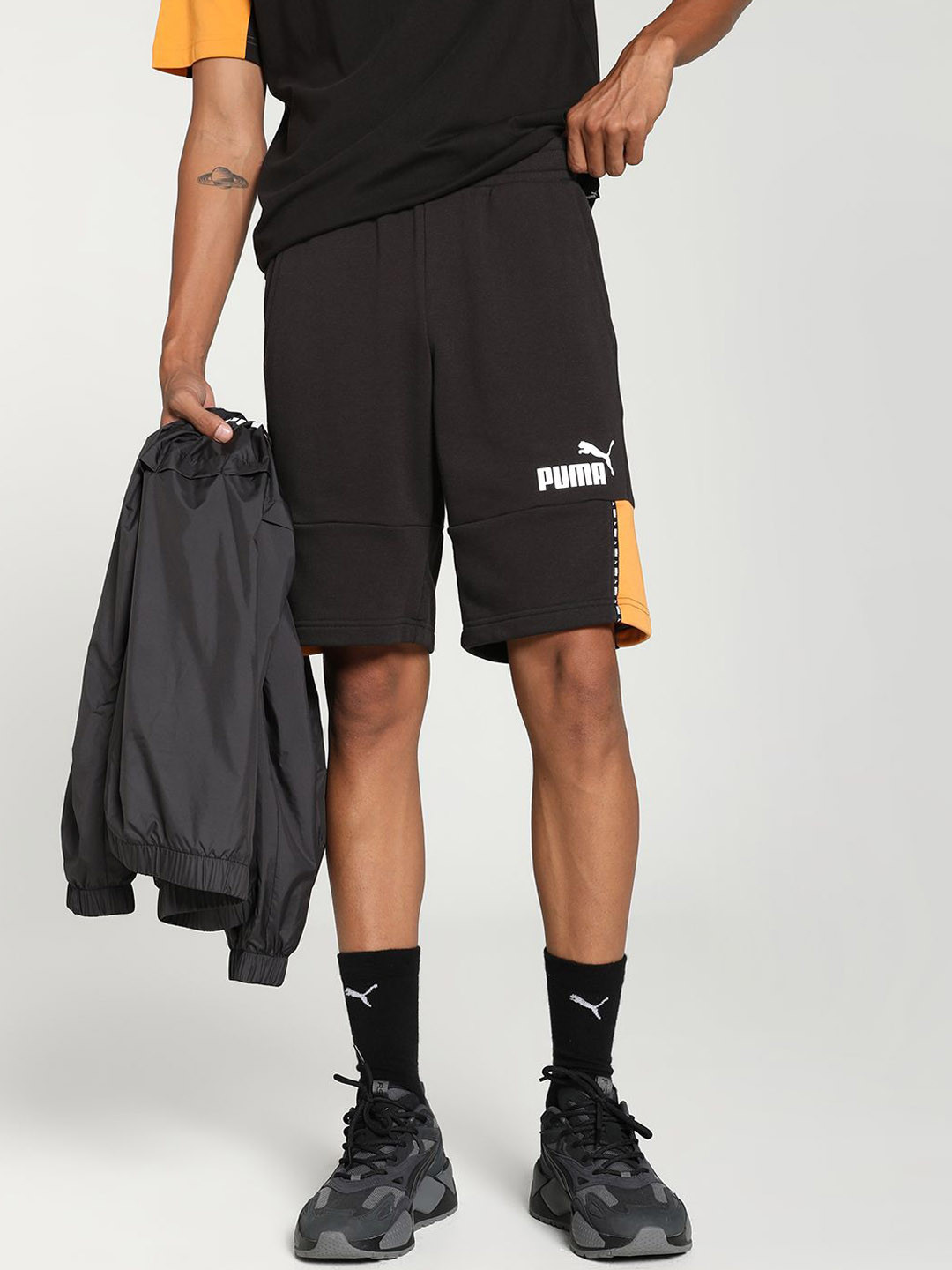 Puma Essential BLOCK x TAPE Men's Regular Fit Shorts