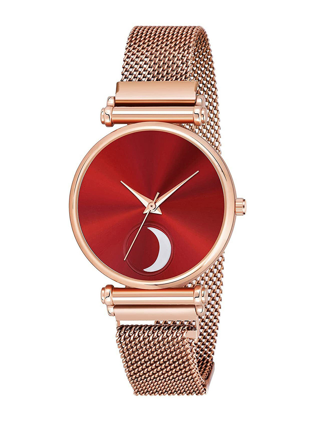 Gopal Shopcart Women Bracelet Style Straps Analogue Watch C34RG RED Chand RG M