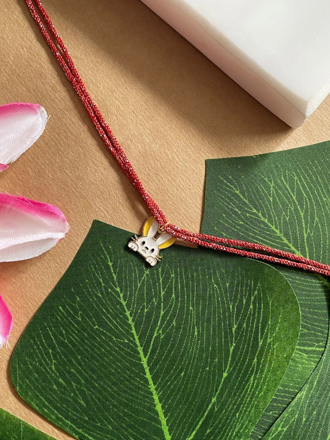 Digital Dress Room Rabbit Charm Thread Rakhi