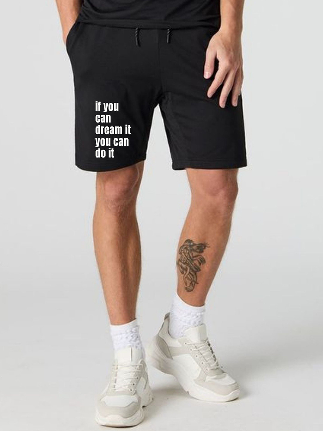 FABSTIEVE Men Printed Regular Fit Low-Rise Cotton Short