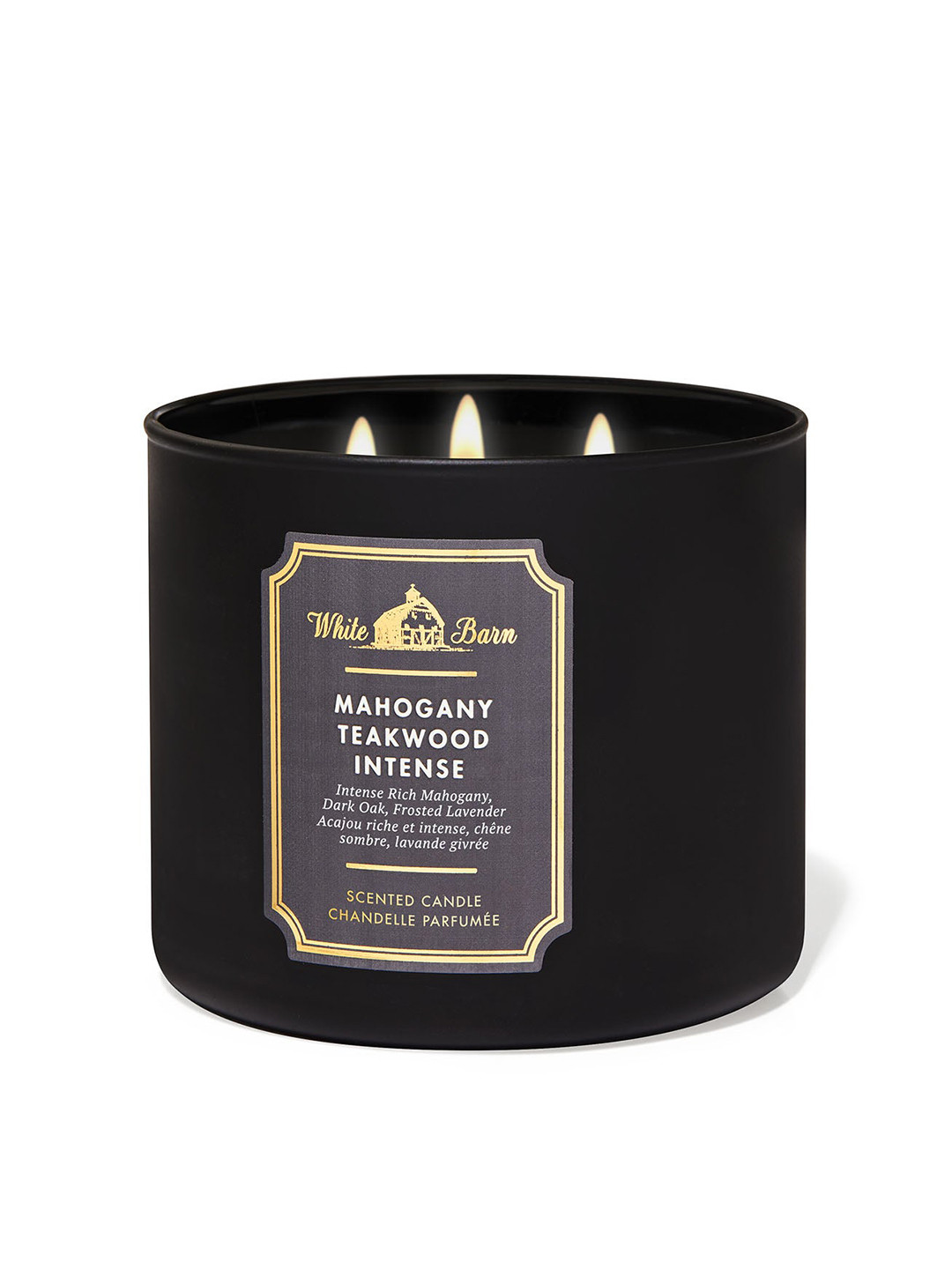 Bath & Body Works Mahogany Teakwood 3-Wick Candle Jar - 411 g