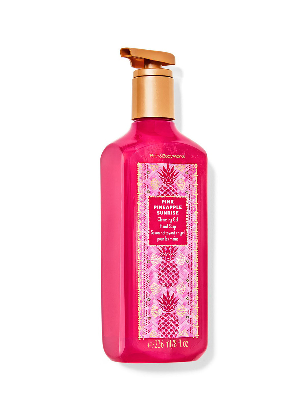 Bath & Body Works Pink Pineapple Sunrise Cleansing Gel Hand Soap - 236 ml