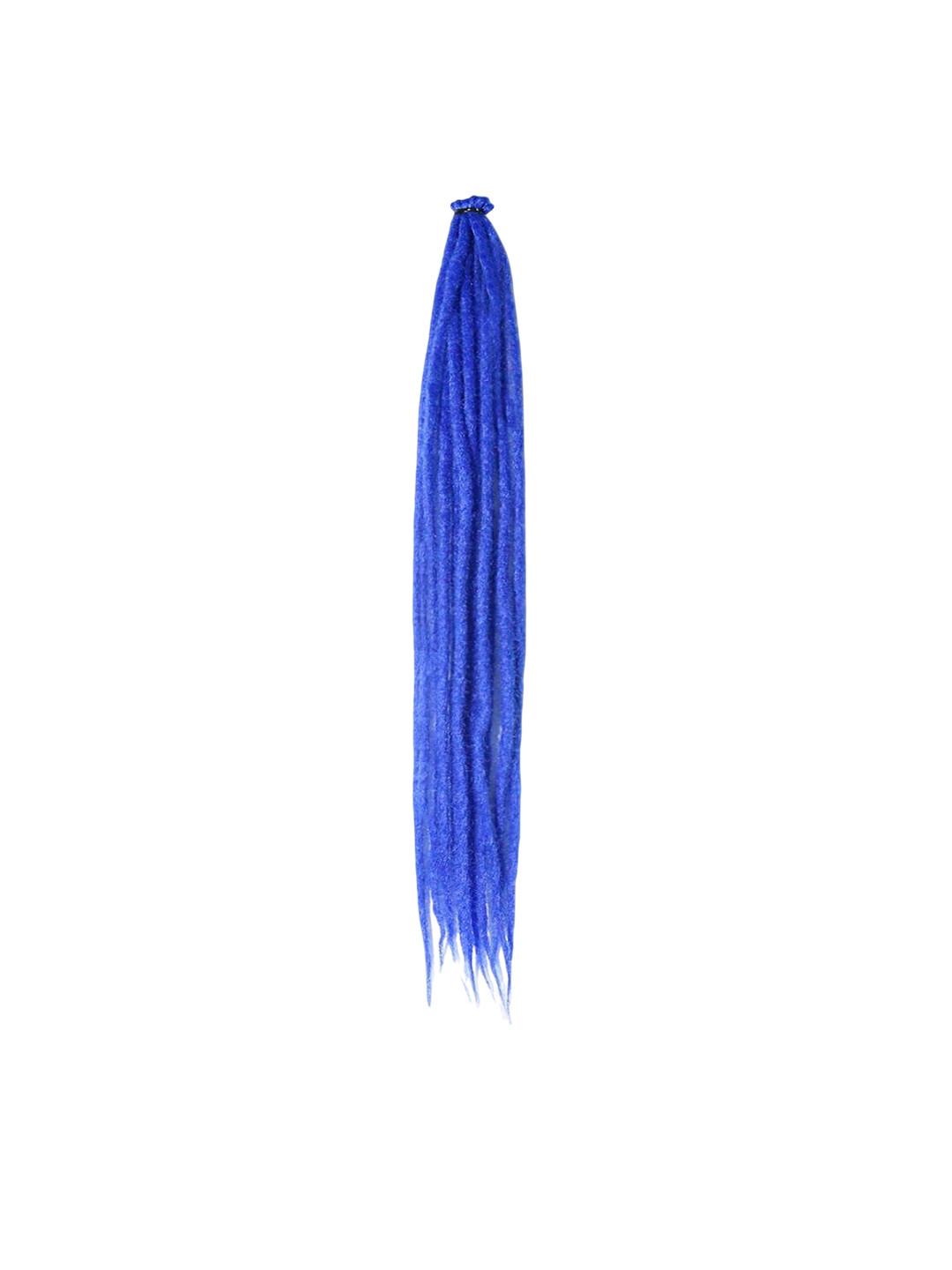 RITZKART Clip In Straight Locks Hair Extension- Blue- 36 Inch