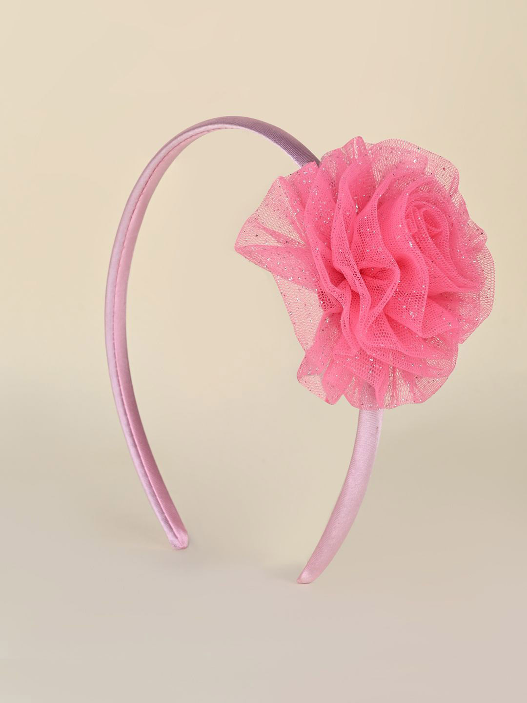 Aye Candy Girs Glitter Flower Hairband